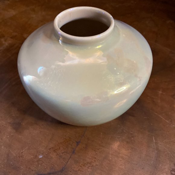 Vintage St. Lukas Utrecht Glazed Pottery Made in Holland tiny chip in opening - Picture 2 of 5